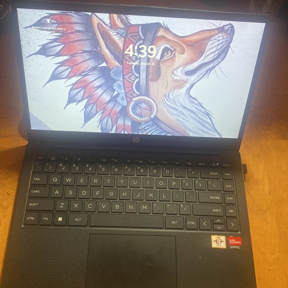 Windows 11 HomeAMD Athlon™ GB memory; 128 GB SSD storage14